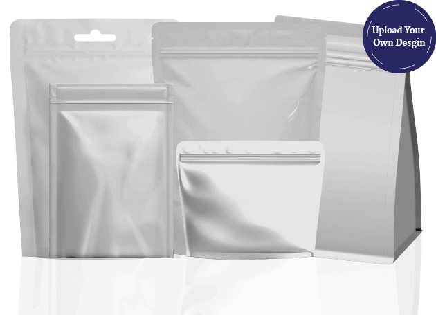 White Food Pouch