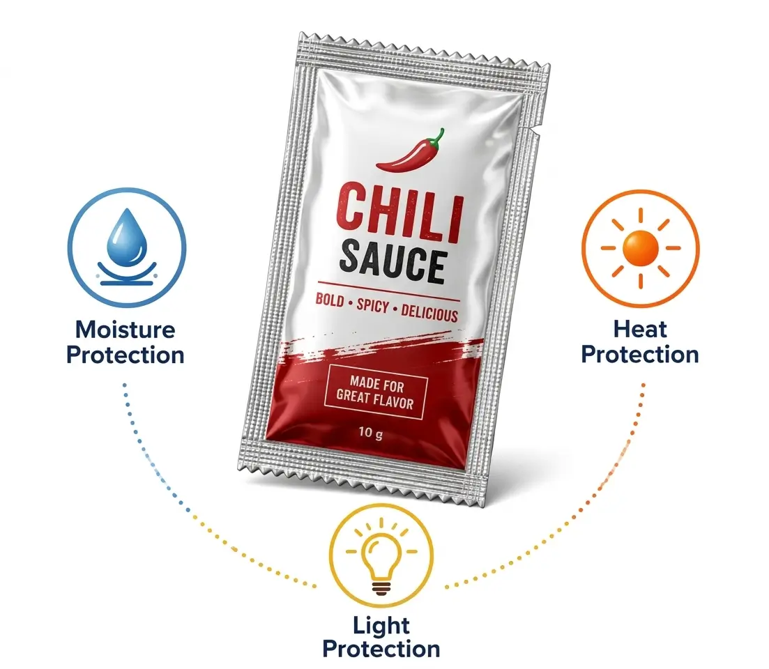 Food Safe Packet Materials for Secure Sauce Packaging