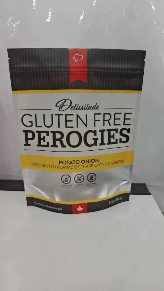 custom mylar bags with transparent window for product display
