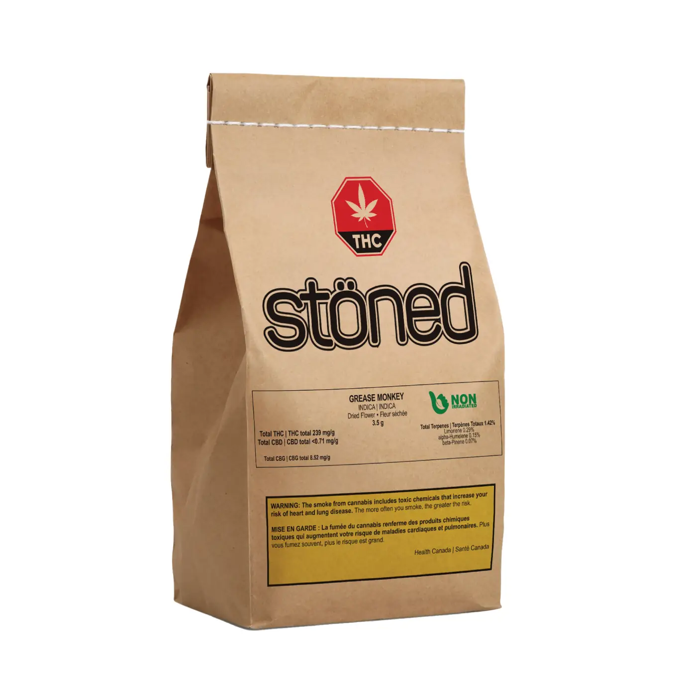 Kraft Paper Material for Custom Smell Proof Bags
